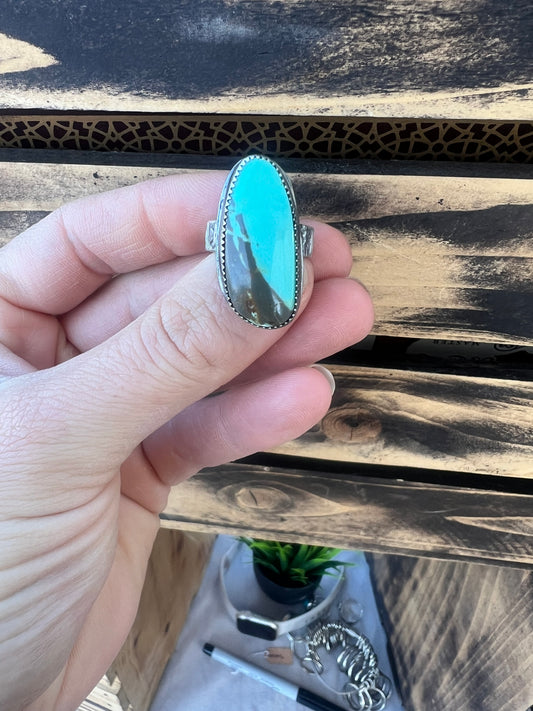 Campitos Turquoise Ring Size 6.25