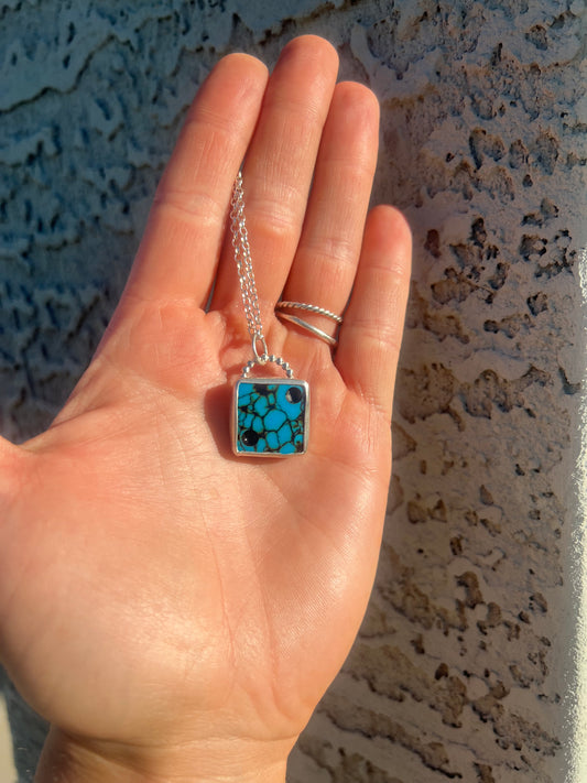 Turquoise Die Necklace