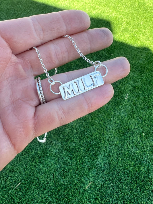 MILF Bar Necklace