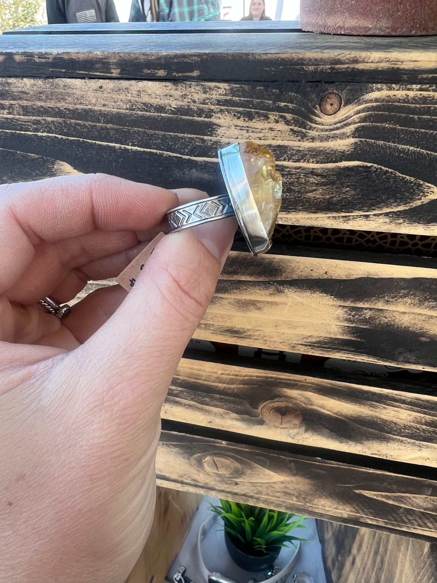 Citrine Ring Size 8