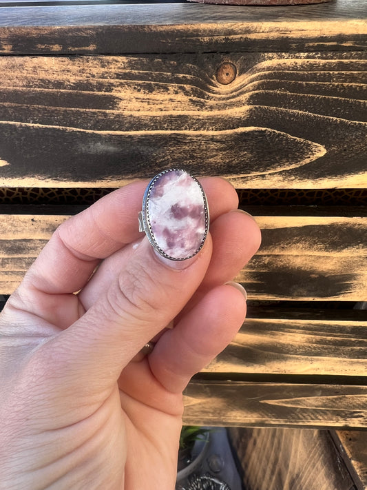 Lepidolite Ring Size 5