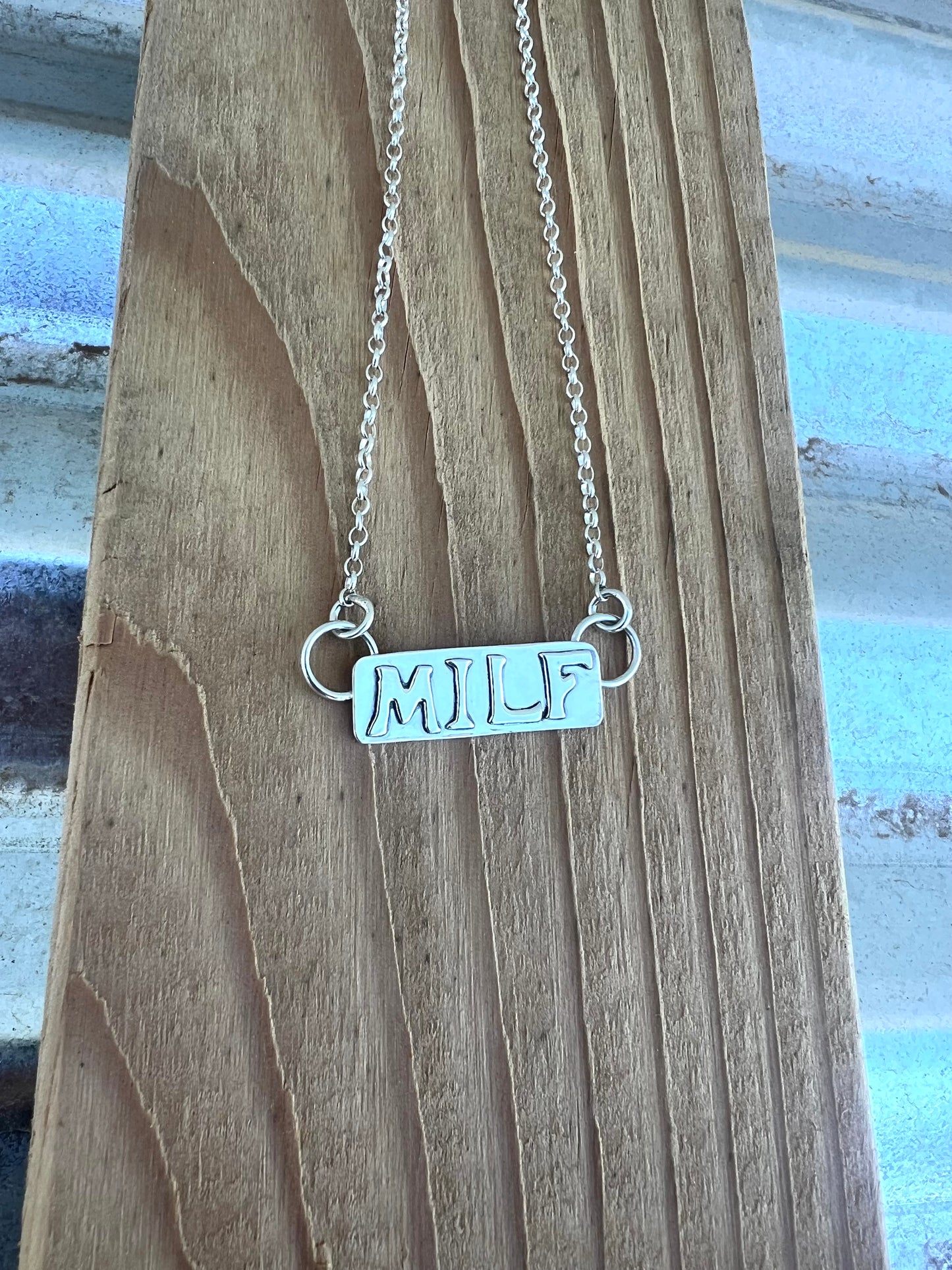 MILF Bar Necklace