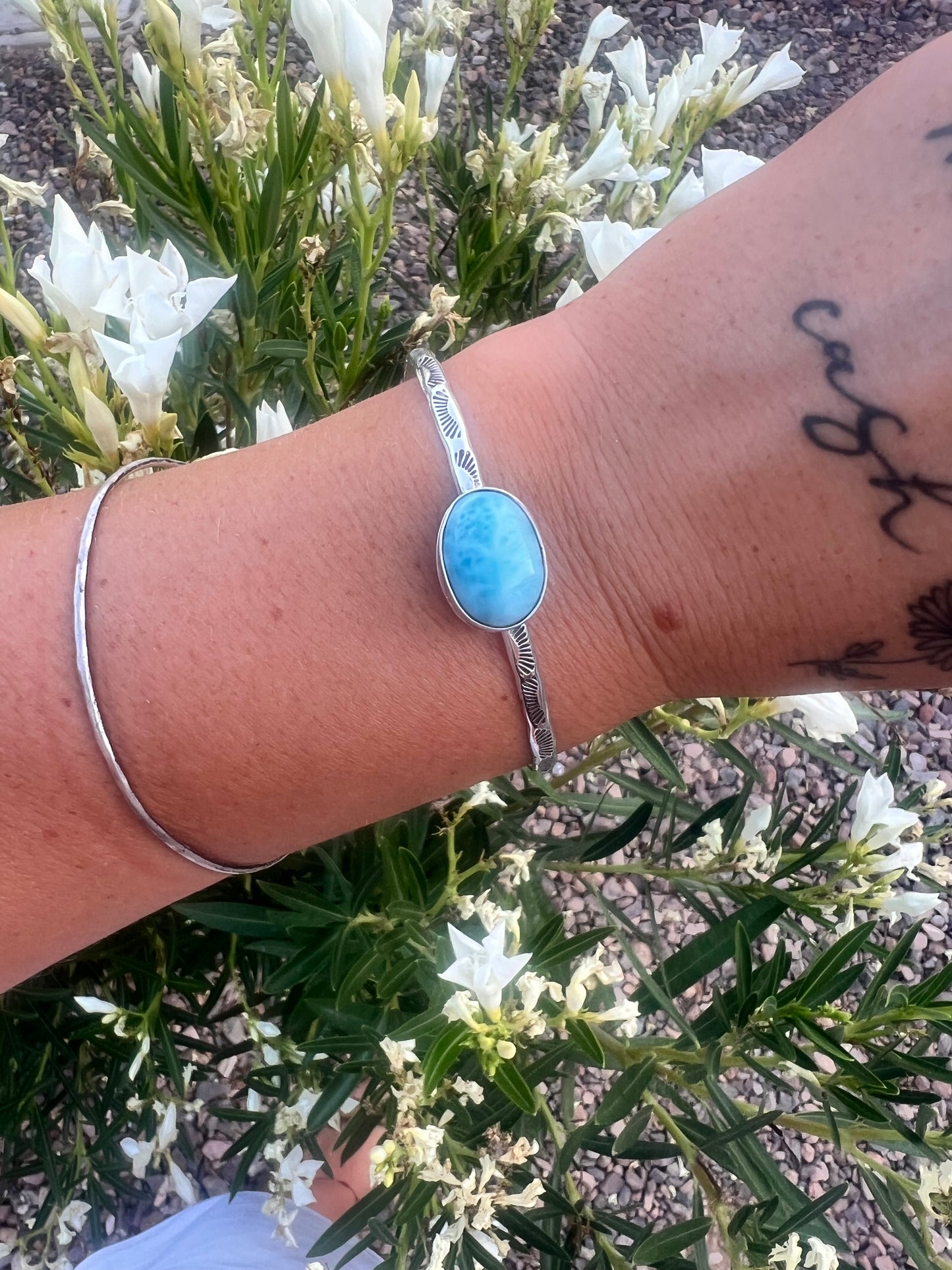 Larimar Cuff