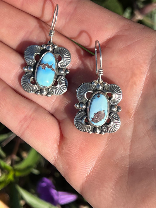 Golden Hills Turquoise Earrings