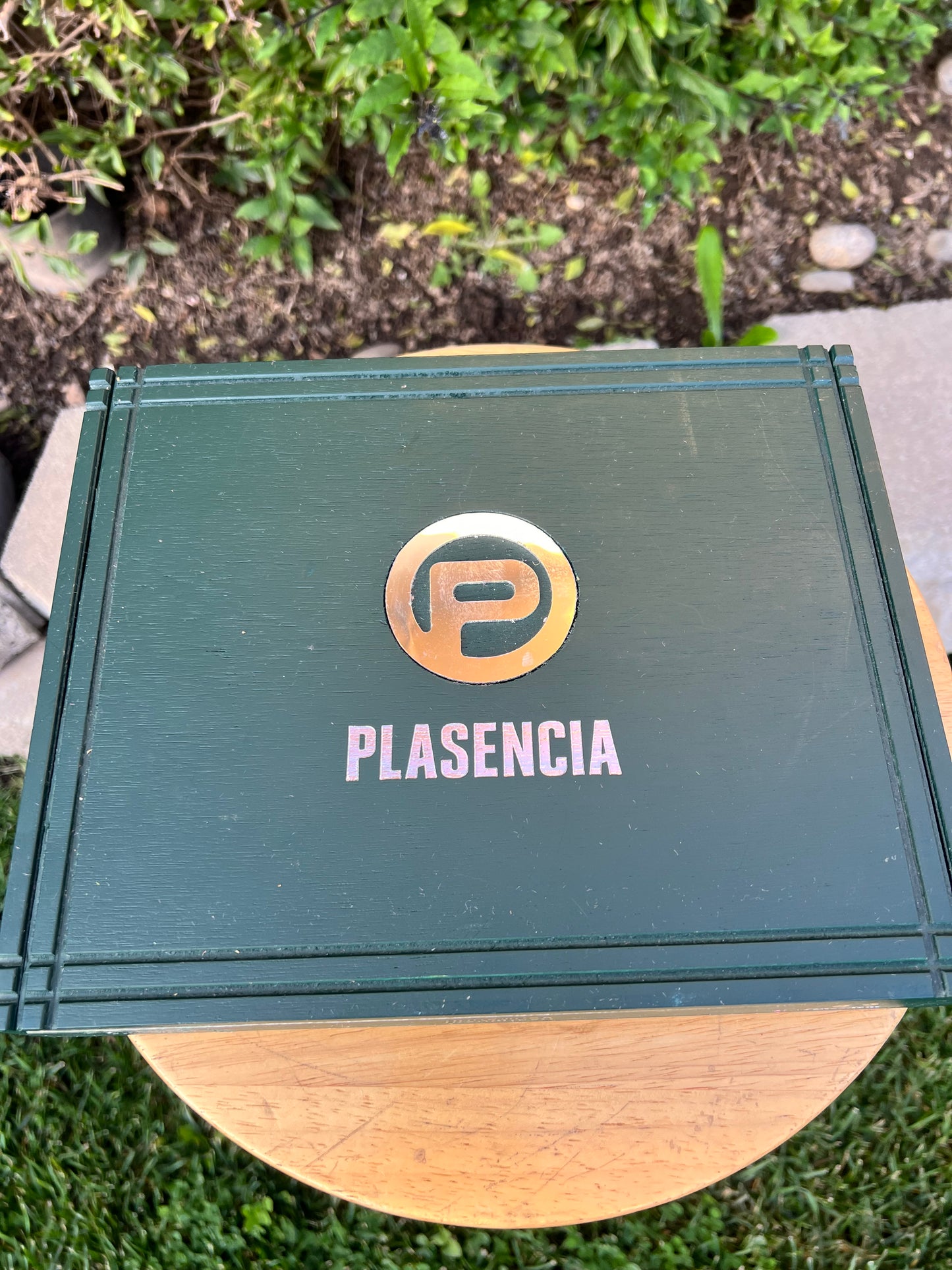 Cigar Jewelry Box - Plasencia w/ Champagne Liner