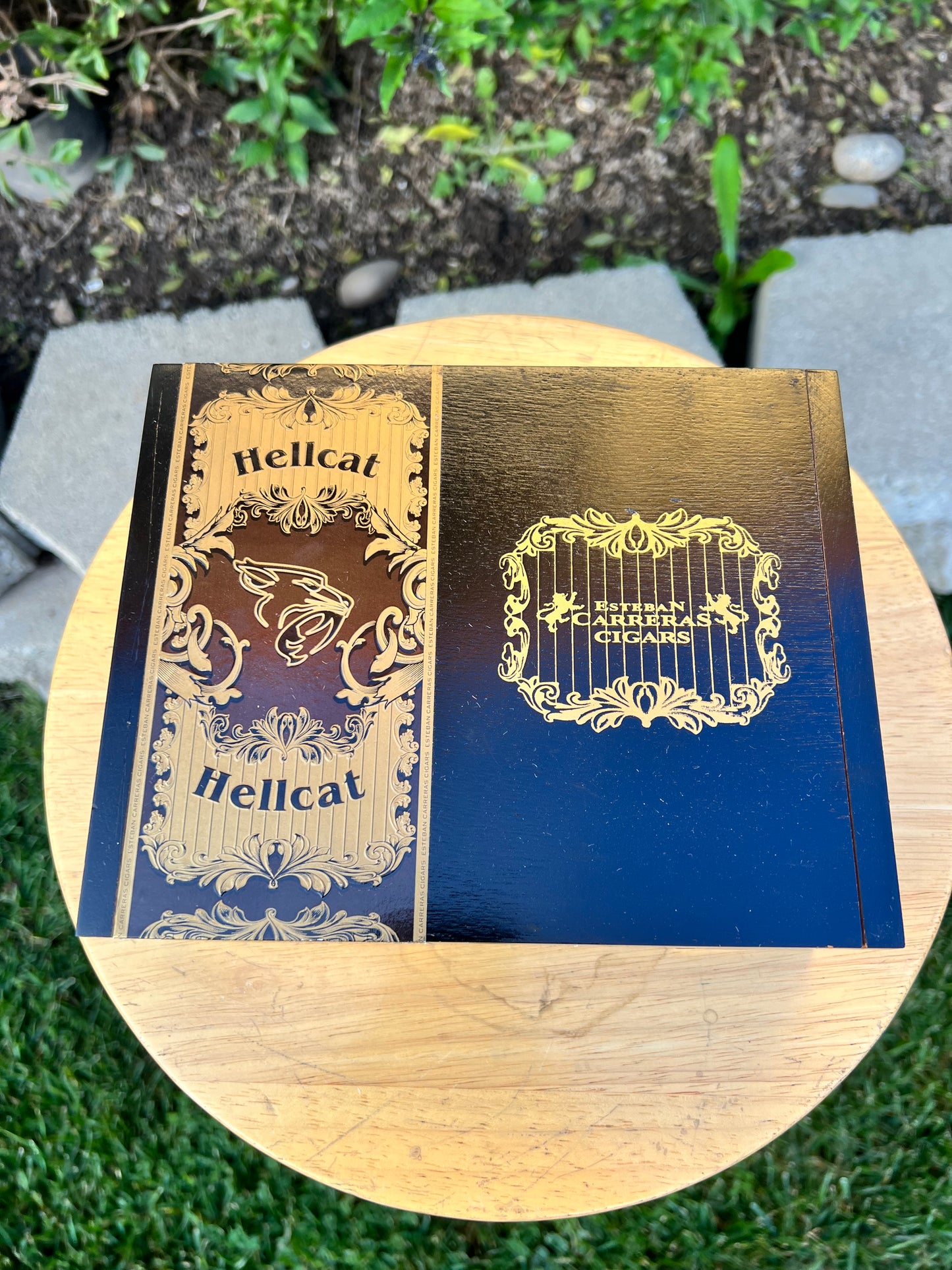 Cigar Jewelry Box - Hellcat w/ Black liner