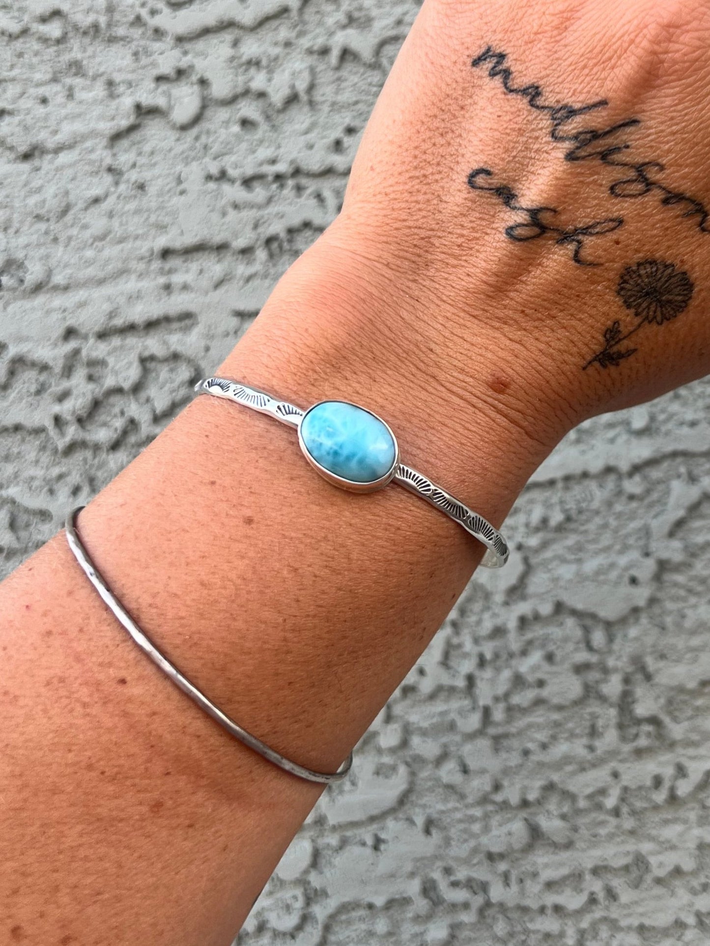 Larimar Cuff